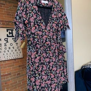 NWOT LOFT wrap romper